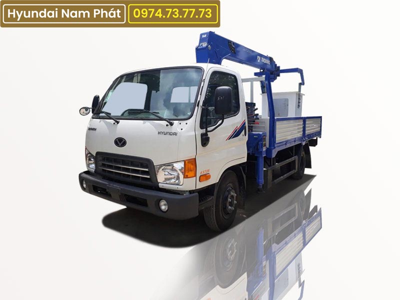Xe Tải Hyundai Đô Thành HD99 Gắn Cẩu Tadano 3 Tấn 3 Đoạn